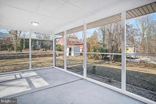 5917 Linthicum Ln, Linthicum Heights, MD 21090 - view of unfurnished sunroom