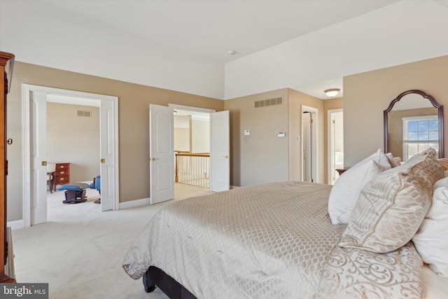 2573 Muirfield Way, Lansdale, PA 19446 - carpeted bedroom with vaulted ceiling and baseboards