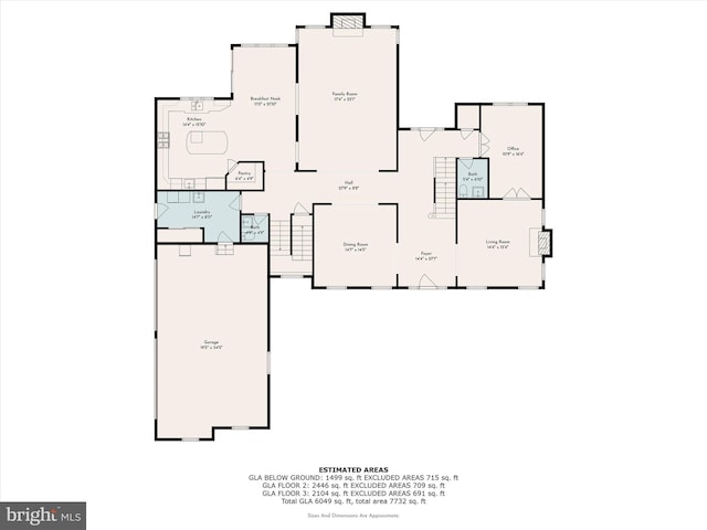 2573 Muirfield Way, Lansdale, PA 19446 - view of home floor plan