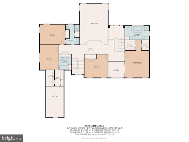 2573 Muirfield Way, Lansdale, PA 19446 - view of property floor plan