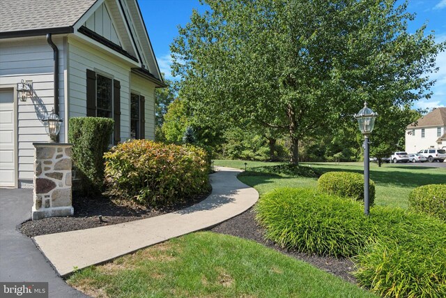 2573 Muirfield Way, Lansdale, PA 19446 - view of green lawn with a garage