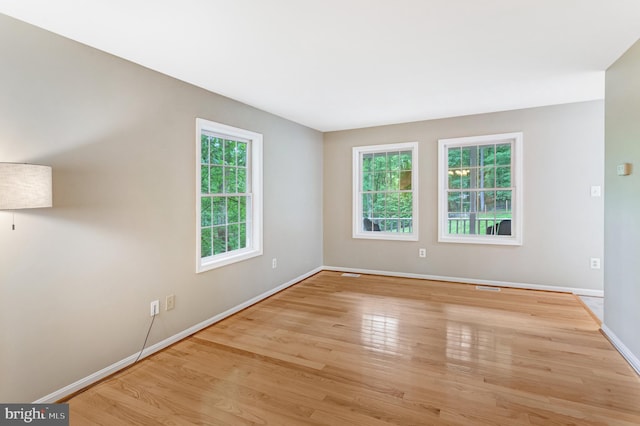 244 Marsden Heights Rd, Linden, VA 22642 - empty room featuring healthy amount of natural light and wood finished floors