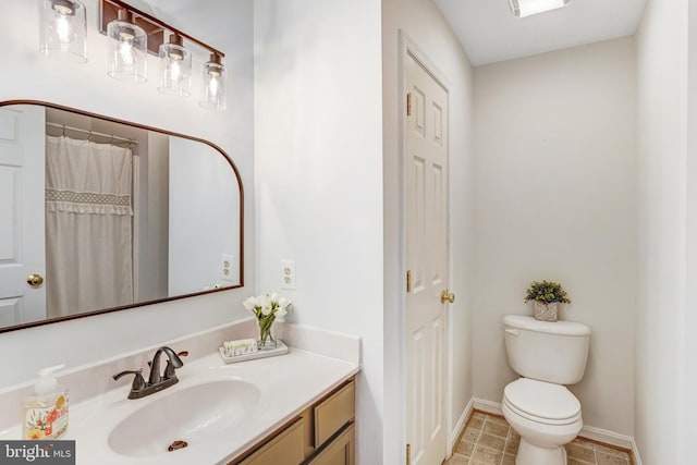 244 Marsden Heights Rd, Linden, VA 22642 - bathroom featuring vanity and toilet