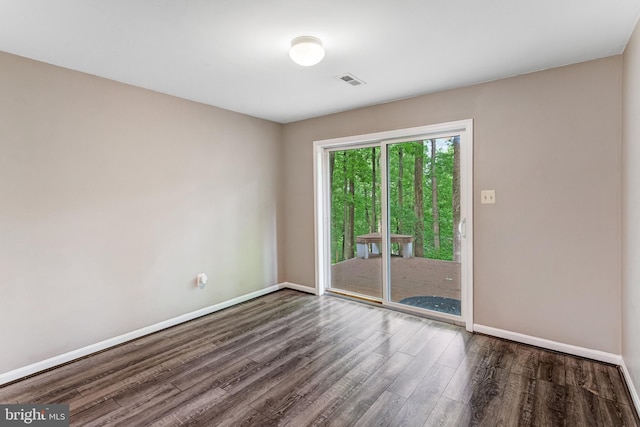 244 Marsden Heights Rd, Linden, VA 22642 - unfurnished room featuring wood finished floors and baseboards
