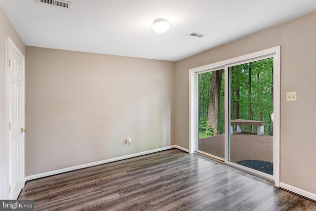 244 Marsden Heights Rd, Linden, VA 22642 - empty room with wood finished floors and baseboards