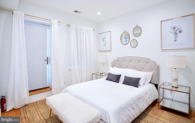 1823 Kalorama Rd NW, Washington, DC 20009 - bedroom with wood finished floors and recessed lighting