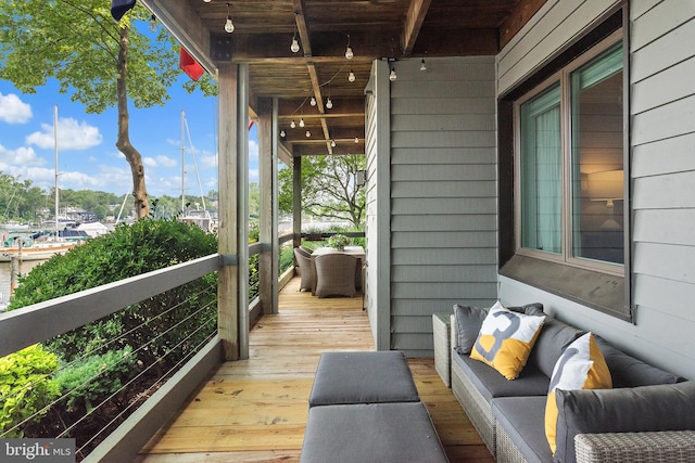 16 Spa Creek Lndg, Annapolis, MD 21403 - view of wooden deck