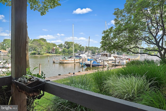 16 Spa Creek Lndg, Annapolis, MD 21403 - dock featuring a water view