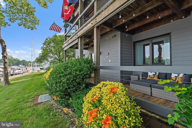 16 Spa Creek Lndg, Annapolis, MD 21403 - view of property exterior featuring a yard