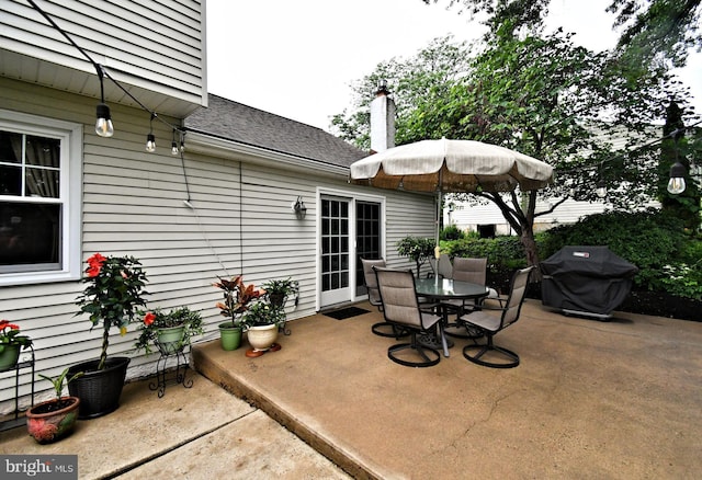 403 Grenoble Dr, Sellersville, PA 18960 - view of patio featuring area for grilling and outdoor dining area