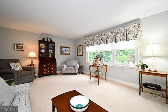 403 Grenoble Dr, Sellersville, PA 18960 - living area with carpet floors