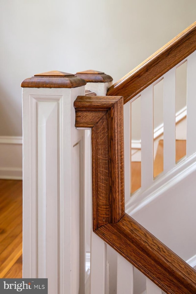 673 Ardmore Ave, Ardmore, PA 19003 - detailed view of wood finished floors