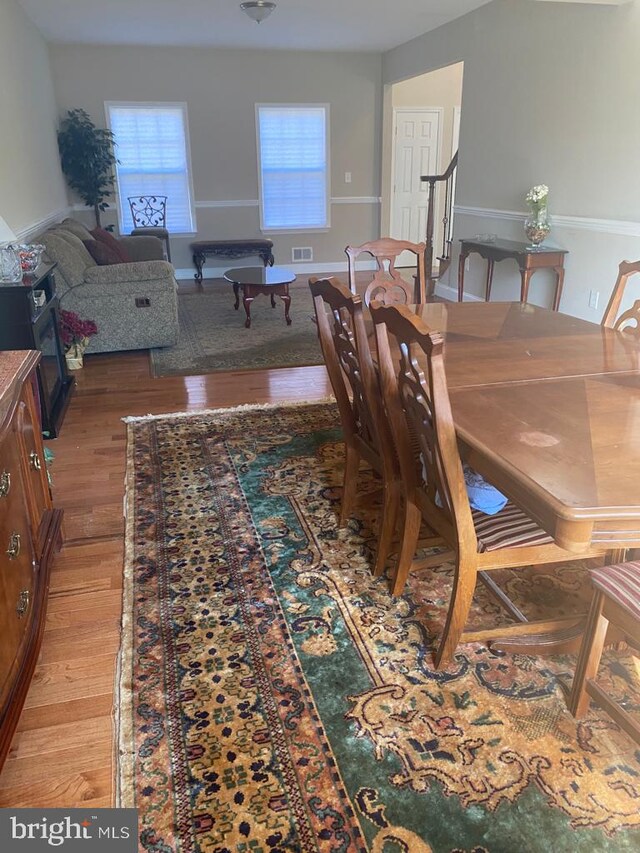 5 Sameera Ct, New Egypt, NJ 08533 - dining space with light wood-style floors