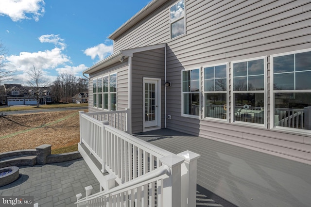 Deer Park Rd, Reisterstown, MD 21136 - view of wooden deck