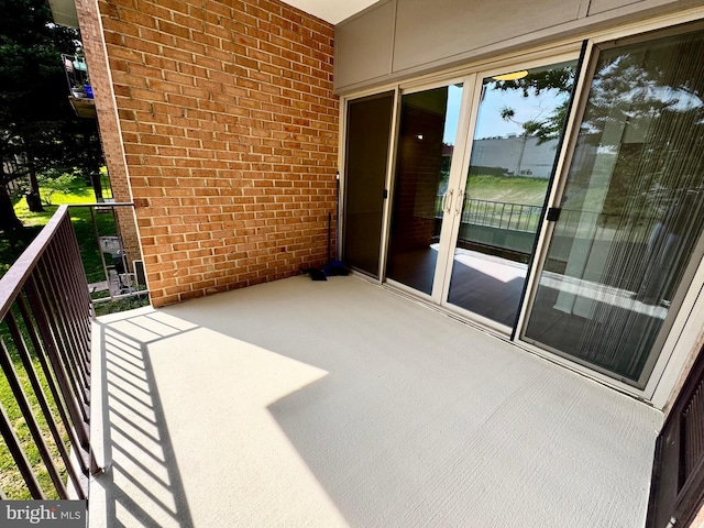 2200 Greenery Ln Unit 201-, Silver Spring, MD 20906 - balcony featuring french doors