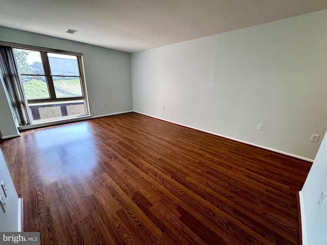 2200 Greenery Ln Unit 201-, Silver Spring, MD 20906 - unfurnished room with dark wood-type flooring