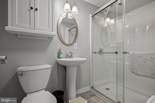 1621 E Hewson St, Philadelphia, PA 19125 - bathroom with a stall shower and tile patterned floors