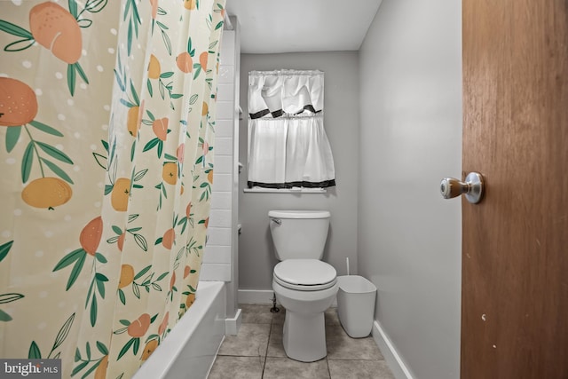1621 E Hewson St, Philadelphia, PA 19125 - bathroom featuring tile patterned flooring and shower / tub combo