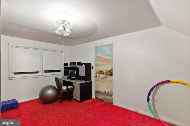 6602 8th Ave, Hyattsville, MD 20783 - carpeted home office with baseboards