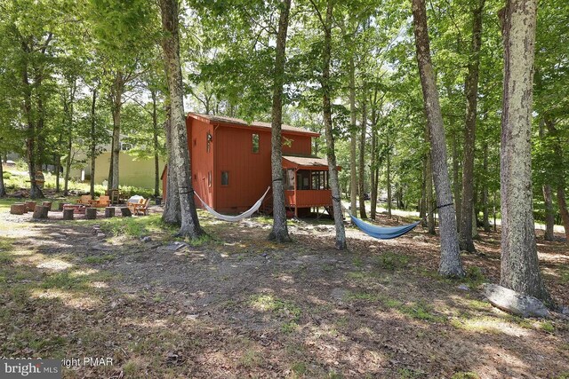 138 Banbury Dr, Bushkill, PA 18324 - view of yard