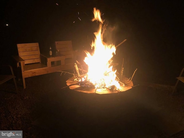 138 Banbury Dr, Bushkill, PA 18324 - exterior view of a fire pit