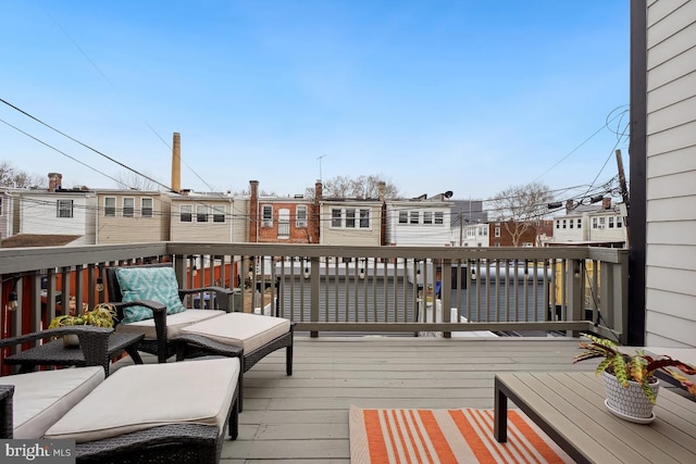 1917 H St NE, Washington, DC 20002 - deck with a residential view