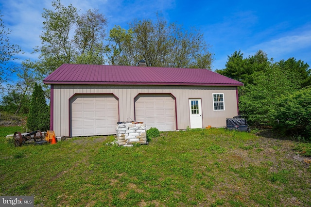 7600 Pohopoco Dr, Kunkletown, PA 18058 - view of detached garage