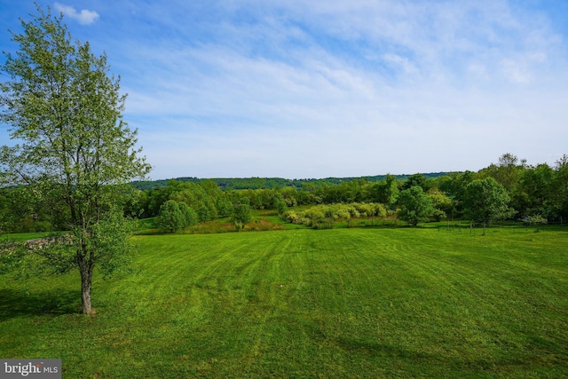7600 Pohopoco Dr, Kunkletown, PA 18058 - view of green lawn featuring a view of countryside