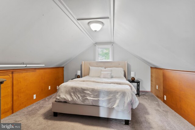 229 E Canal St, Hershey, PA 17033 - carpeted bedroom featuring lofted ceiling