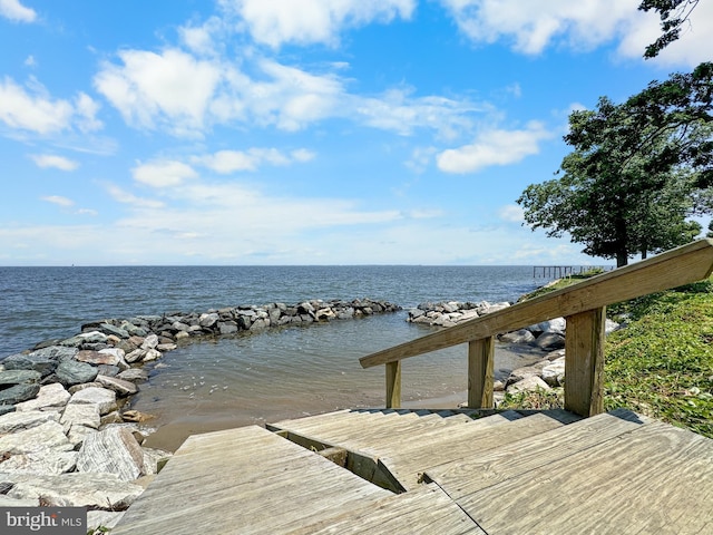 4725 Idlewilde Rd, Shady Side, MD 20764 - dock area with a water view