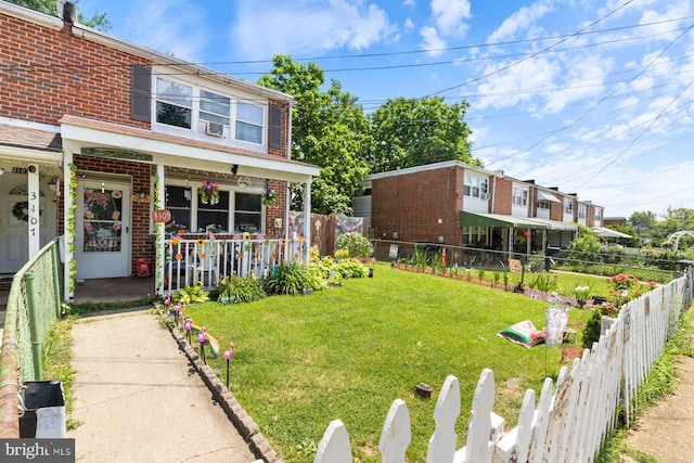 3109 Bero Rd, Halethorpe, MD 21227 - fenced yard with covered porch