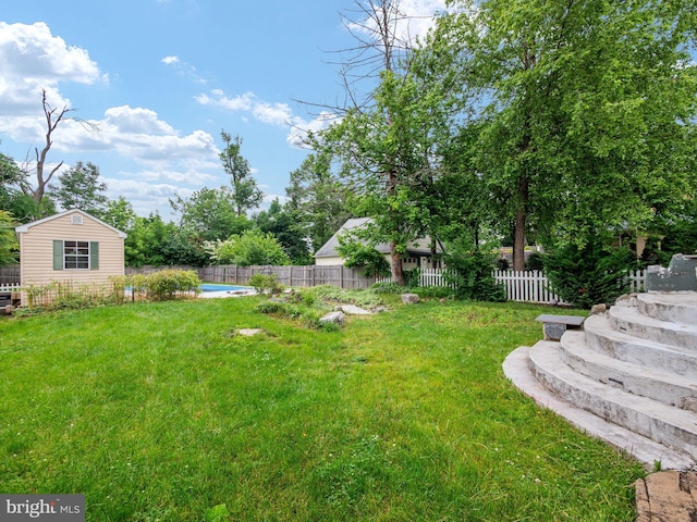 408 Summit Ave, Fort Washington, PA 19034 - view of yard featuring an outbuilding