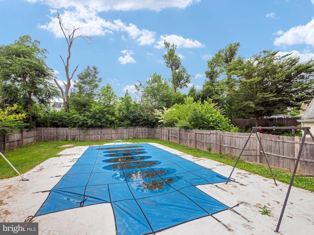 408 Summit Ave, Fort Washington, PA 19034 - view of pool with a fenced backyard and a patio area
