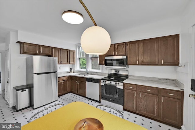 1622 Delaware Ave, Wyomissing, PA 19610 - kitchen featuring stainless steel appliances, light floors, and light countertops