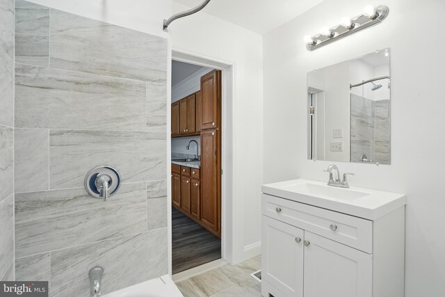 2105 Maisel St, Baltimore, MD 21230 - full bathroom featuring vanity and shower / bathtub combination