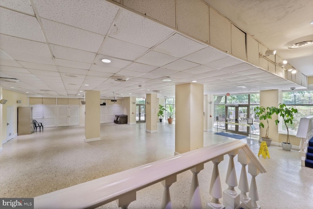 4201 Cathedral Ave NW Unit 303E, Washington, DC 20016 - common area with a paneled ceiling
