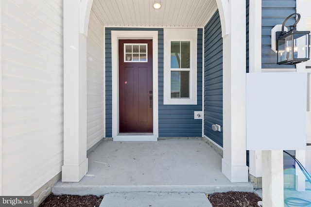 19740 Spinnaker Ct, Georgetown, DE 19947 - doorway to property featuring a porch