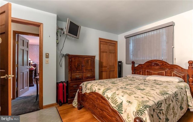 3324 Golf Course Rd, Allentown, PA 18104 - bedroom featuring a closet and light wood-style flooring