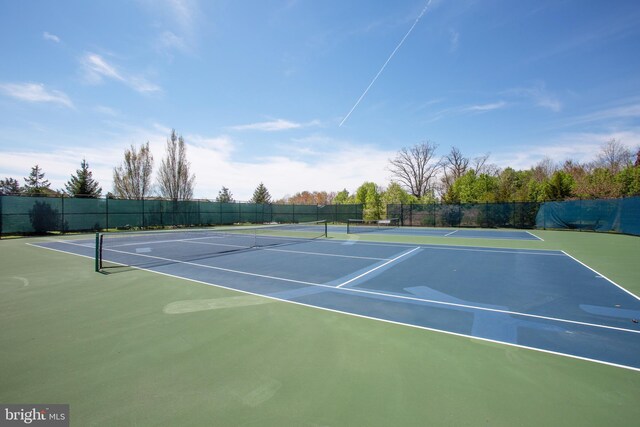 13755 Tides St, Woodbridge, VA 22191 - view of tennis court featuring community basketball court