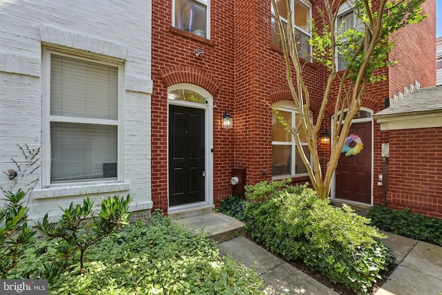 2127 12th Pl NW, Washington, DC 20009 - doorway to property with brick siding