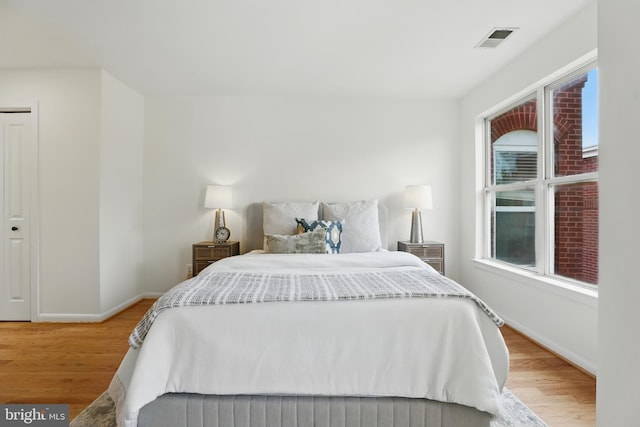 2127 12th Pl NW, Washington, DC 20009 - bedroom featuring light wood-style floors