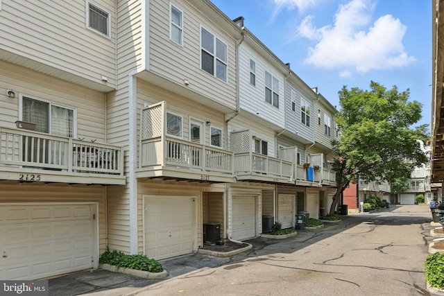 2127 12th Pl NW, Washington, DC 20009 - view of building exterior with an attached garage