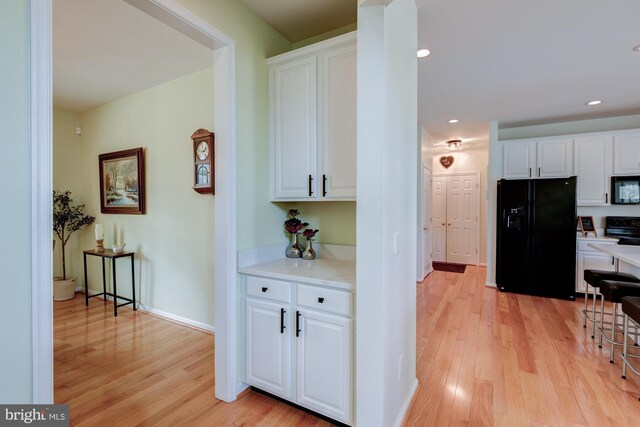 213 Casper Way, Middletown, DE 19709 - corridor with light wood finished floors and recessed lighting