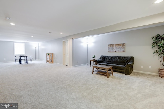 213 Casper Way, Middletown, DE 19709 - living room featuring recessed lighting and carpet flooring