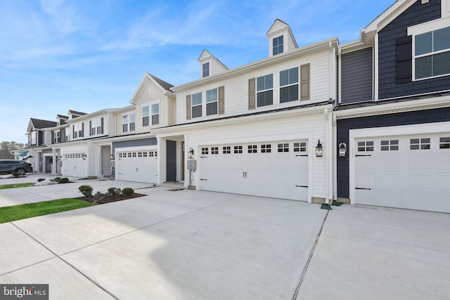 19712 Crows Nest Ct, Georgetown, DE 19947 - multi unit property featuring concrete driveway, a garage, and a residential view