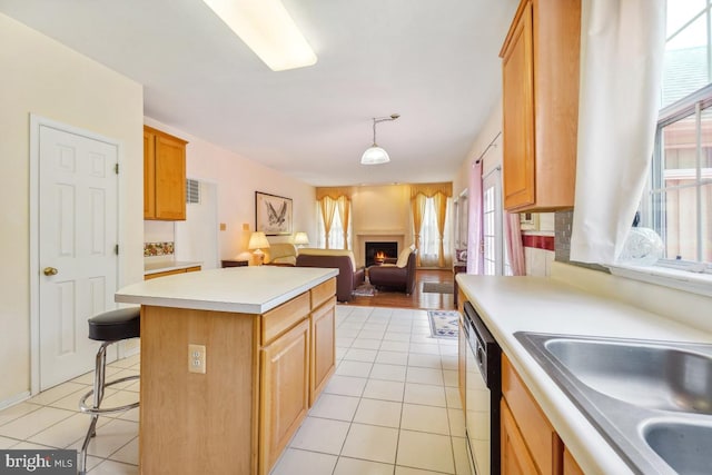 2363 Ashford Dr, Waldorf, MD 20603 - kitchen featuring healthy amount of natural light, dishwasher, and light countertops