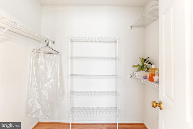 2363 Ashford Dr, Waldorf, MD 20603 - walk in closet with wood finished floors