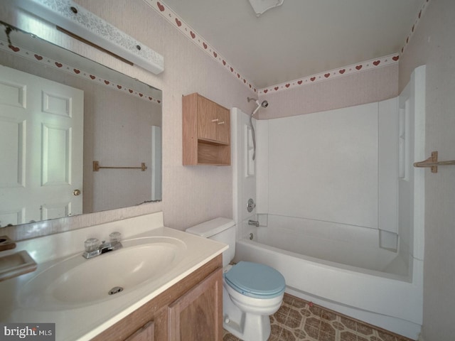 15069 Maple Glen Ct, Dumfries, VA 22025 - full bath featuring shower / bathtub combination, vanity, and tile patterned flooring