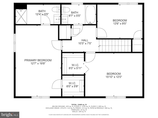 602 Sweet Brush Ct, Severna Park, MD 21146 - view of property floor plan