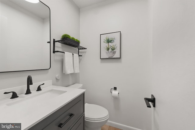602 Sweet Brush Ct, Severna Park, MD 21146 - half bathroom with toilet and vanity